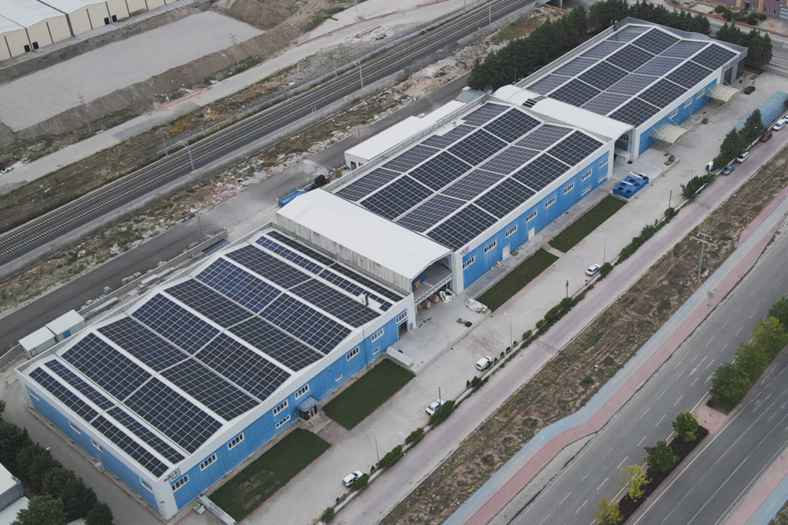 Berika Medical Roof Solar Power Plant Installation 2