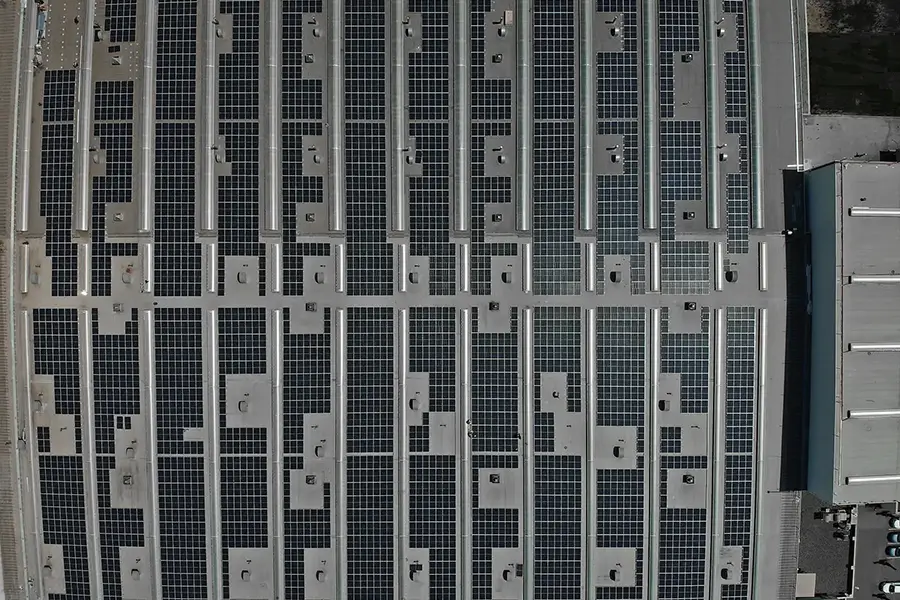 Toyota Automotive Roof Solar Installation